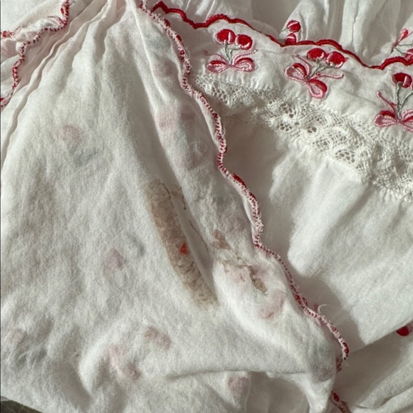 Loveshackfancy Soira Cotton Cherry Mini Dress - Picture 8 of 8